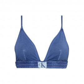 Triangolo Delavato blu