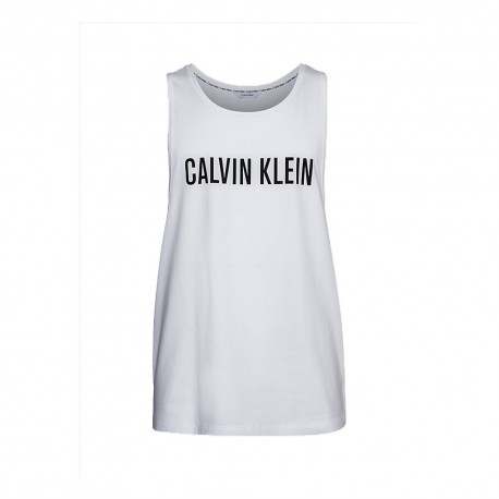 Calvin Klein Canottiera Logo Bianco 4Uomo
