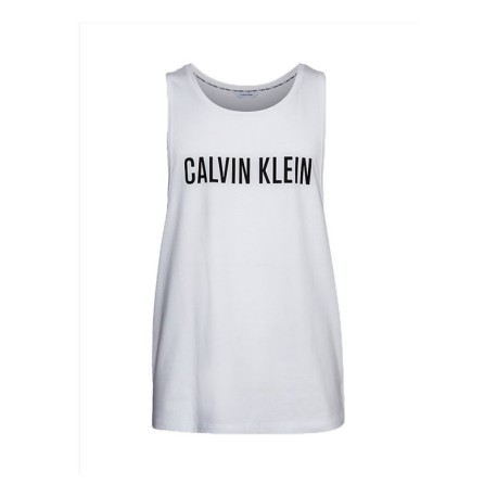 Calvin Klein Canottiera Logo Bianco 4Uomo