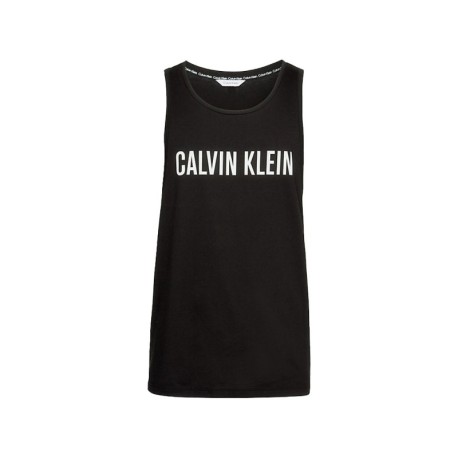 Calvin Klein Canottiera Logo Nero 4Uomo