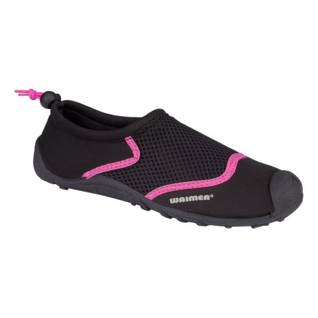 Waimea Wave Rider Nero Fucsia - Scarpe Da Scoglio Donna