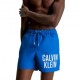Calvin Klein Costume Boxer Big Logo Azzurro 4Uomo