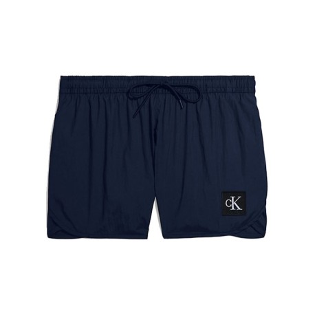 Pantaloncini Mare Intimo Uomo Calvin Klein Online Calvin Klein Costume  Boxer Corto Navy Uomo Acquista Online Su