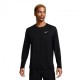 Nike Maglia Running Ml Miler Nero Uomo