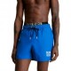 Calvin Klein Costume Boxer Elastico Parlato Blu 4Uomo