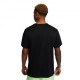 Nike T-Shirt Running Miler S72 Nero Lime Uomo