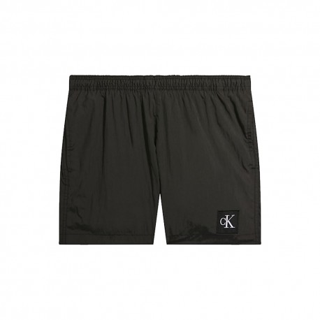 Calvin Klein Costume Boxer Logo Nero 4Uomo