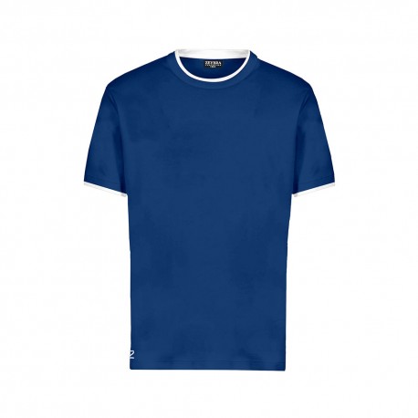Zeybra T-Shirt Mare Doppio Collo Blu Uomo