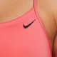 Nike Bikini Fascia Corallo Donna