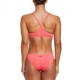 Nike Bikini Fascia Corallo Donna