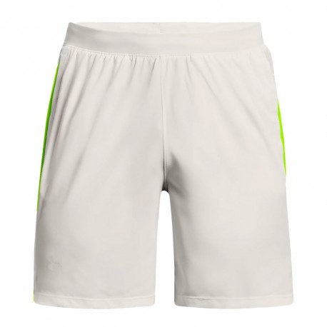 Under Armour Pantaloncini Running Launch 7 Grigio Verde Uomo