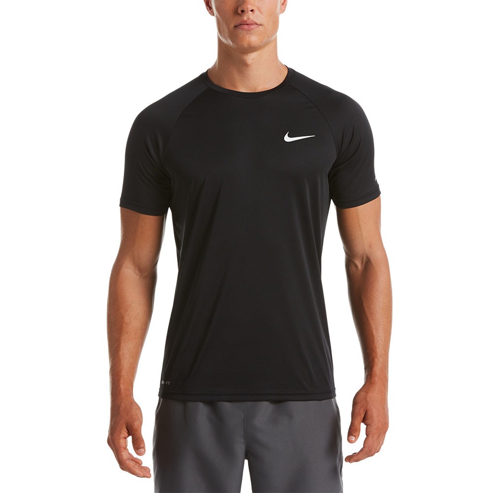 Nike T-Shirt Mare Uv Protection Nero Uomo XL