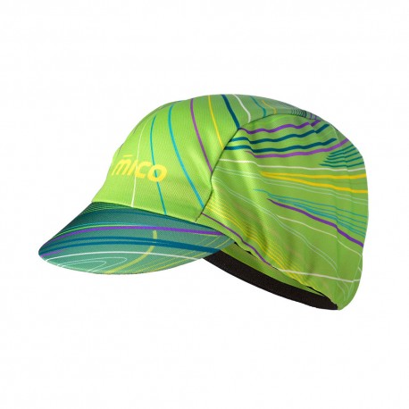 Mico Sport Cappello Running Con Visiera Extra Dry Willow Verde