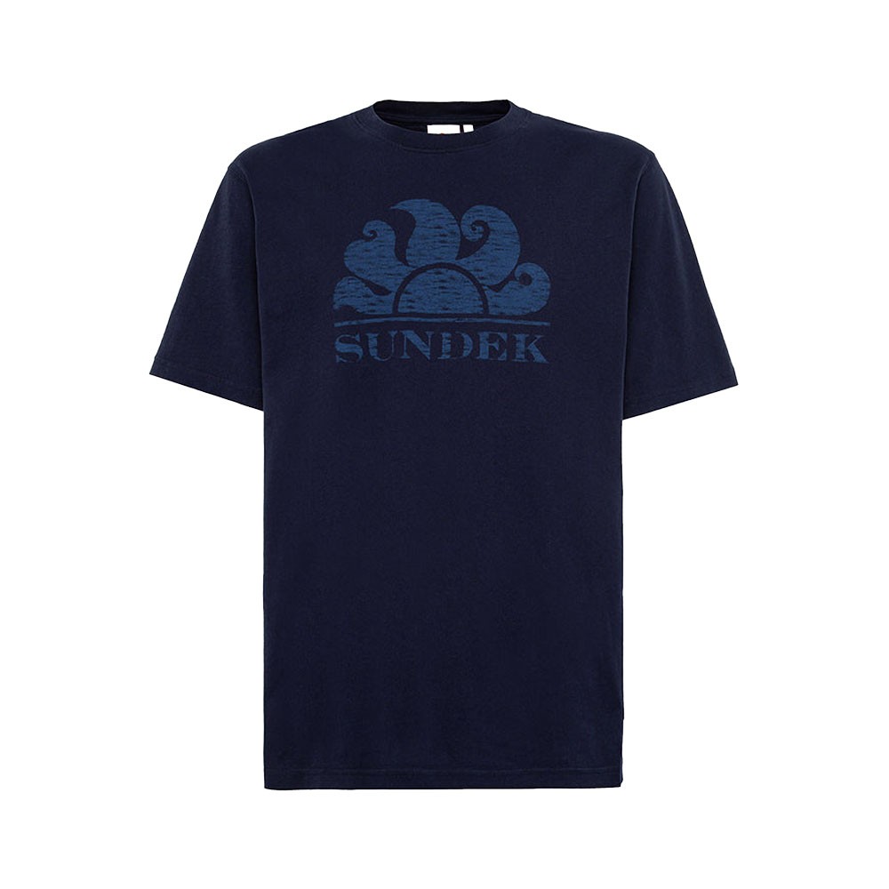Image of Sundek T-Shirt Mare M M Blu Uomo S
