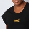 Sundek T-Shirt Mare Logo Nero Donna