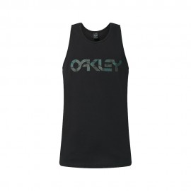 Oakley Canottiera Logo Scritta Nero Uomo
