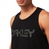 Oakley Canottiera Logo Scritta Nero Uomo