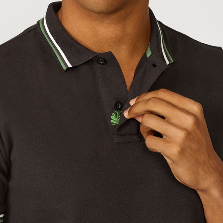 Sundek Polo Maglia Mezza Manica Collo Bordino Nero 4Uomo