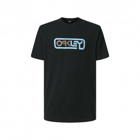 Oakley T-Shirt Mare Logo Nero Uomo