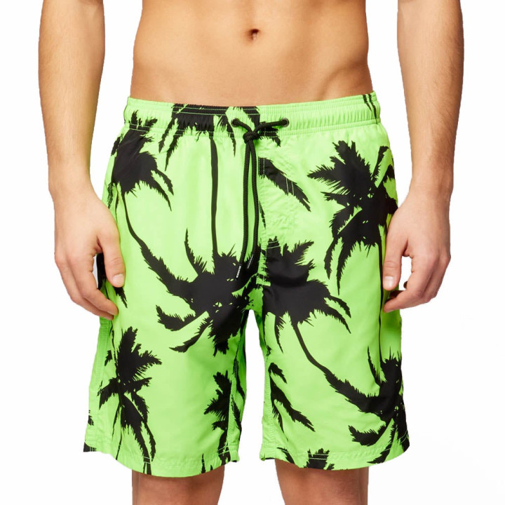 Sundek Costume Boxer Palme 18 Verde 4Uomo