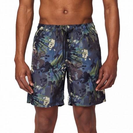 Sundek Costume Boxer 18 Camouflage Verde 4Uomo