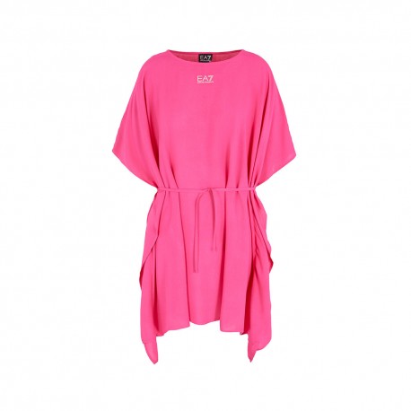 Ea7 Abito Da Spiaggia Cospricostume Fuxia Donna