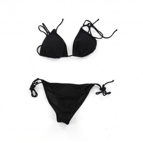 Effek Bikini Triangolo Spugna Nero Donna
