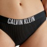 Calvin Klein Costume Slip Logo Parlato Nero 4Donna