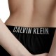 Calvin Klein Pantaloncini Mare Elastico Parlato Nero 4Donna