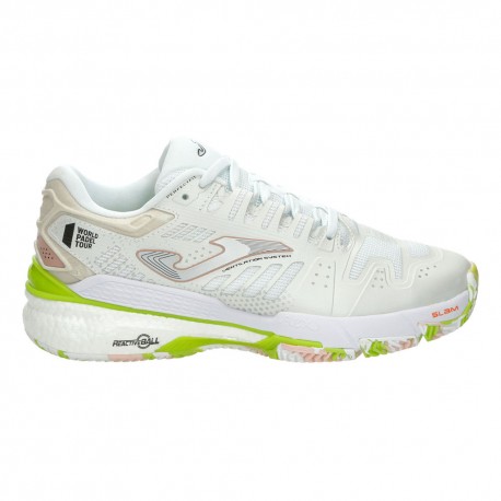 Joma Sport T. Slam Bianco Rosa - Scarpe Padel Donna