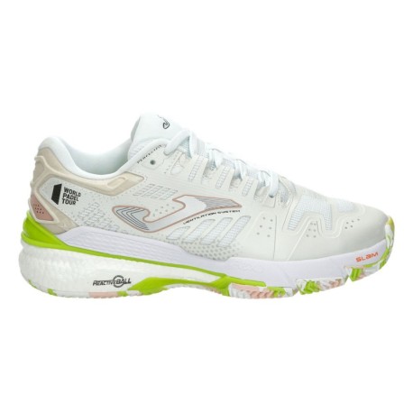 Joma Sport T. Slam Bianco Rosa - Scarpe Padel Donna