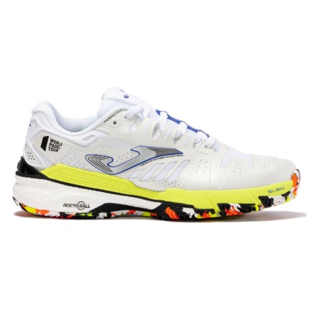 Joma Sport T. Slam Bianco Lima - Scarpe Padel Uomo