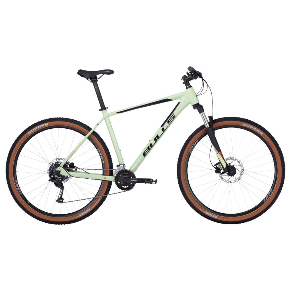 Image of Bulls Mtb Mountain Bike Bushtail 29" Verde Pistacchio Nero Uomo 41