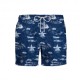 Zeybra Costume Boxer Hawaii Jeans Uomo