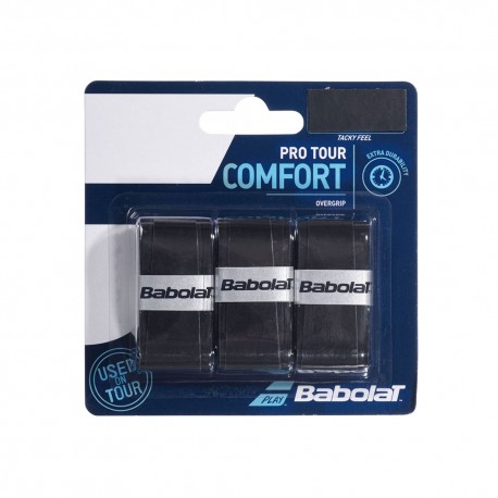 Babolat Overgrip Tennis Pro Tour Comfort Nero Uomo