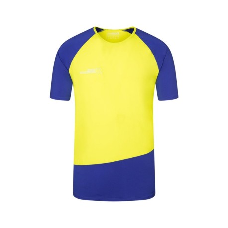 Rock Experience Maglia Trekking Merlin Giallo Blu Uomo Acquista - Main Image