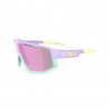 Bliz Occhiali Ciclismo Fusion Mtt Purple/Brown W Pink Multi