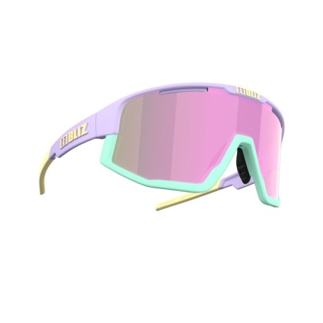 Bliz Occhiali Ciclismo Fusion Mtt Purple/Brown W Pink Multi