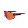 Bliz Occhiali Ciclismo Fusion Transp Red/Brown W Red Multi