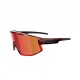 Bliz Occhiali Ciclismo Fusion Transp Red/Brown W Red Multi