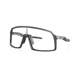 Oakley Occhiali Ciclismo Sutro Matt Carbon/Clear Photo