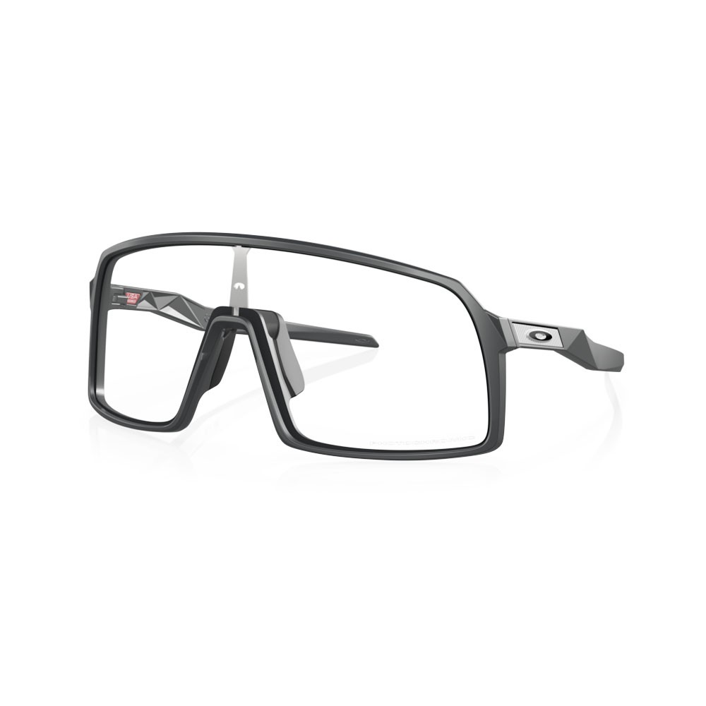 Oakley Occhiali Ciclismo Sutro Matt Carbon/Clear Photo TU