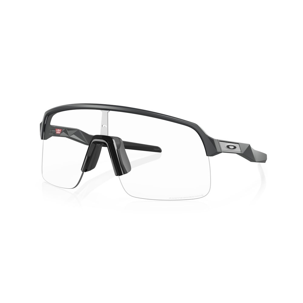 Oakley Occhiali Ciclismo Sutro Lite Matt Carbon/Clear Photo TU