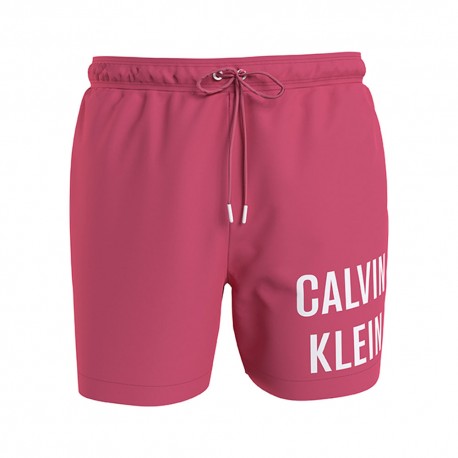 Calvin Klein Costume Boxer Big Logo Rosso Uomo