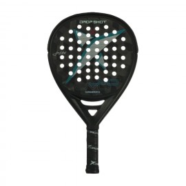 Dropshot Conqueror 10 Nero Blu - Racchetta Padel Uomo