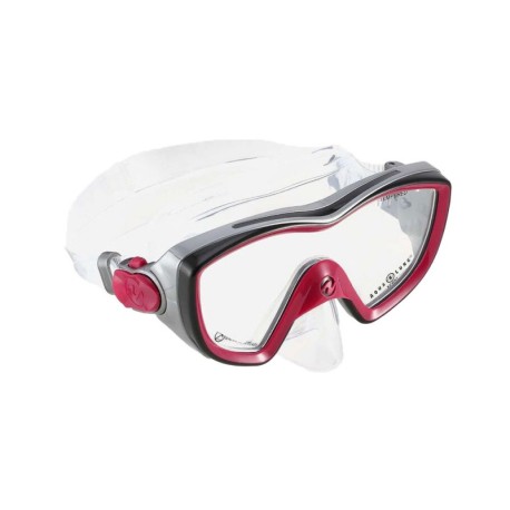 Aqualung Maschera Snorkeling Bonita Rosa Scuro Clear Donna