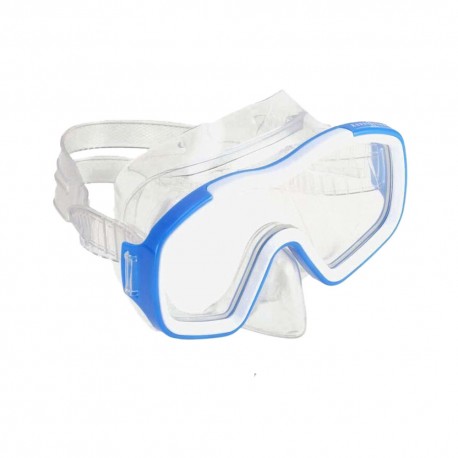 Aqualung Maschera Snorkeling Racoon Azzurro Clear Bambino