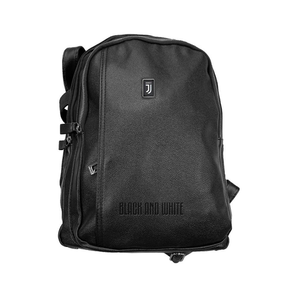 Imma Zaino Calcio Juve Pelle Nero Bianco Uomo TU