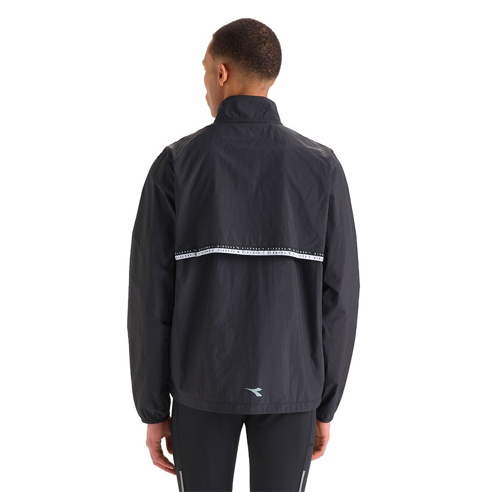 Diadora Giacca Running Packable Wind Nero Uomo Acquista online su Sportland