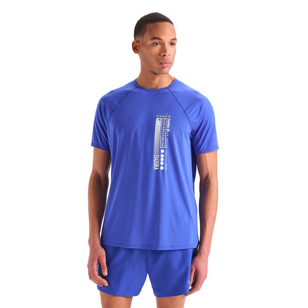 Diadora Maglia Running Superlight Be One Blue Uomo Acquista online su Sportland
